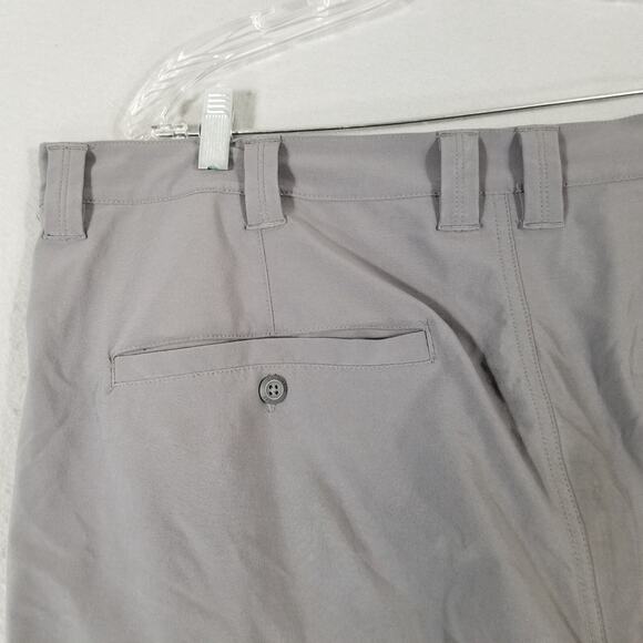 Columbia PFG omnishield shorts men's 40 x 10 gray lightweight dri-fit stretch - Picture 11 of 14